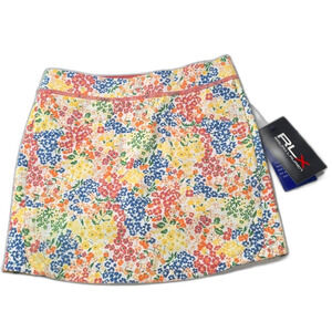 RLX Ralph Lauren Golf Key West Petals Flower Skort Size 6